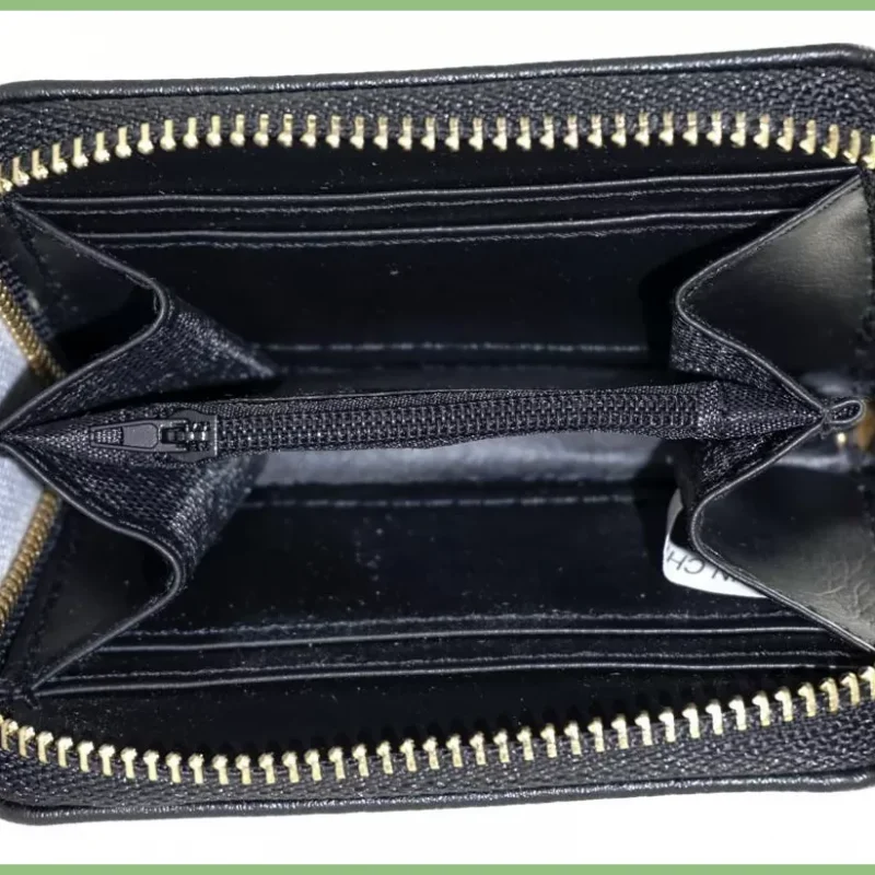 Egyszerű női pénztárca, műbőr, barna taskaplaza-hu 3